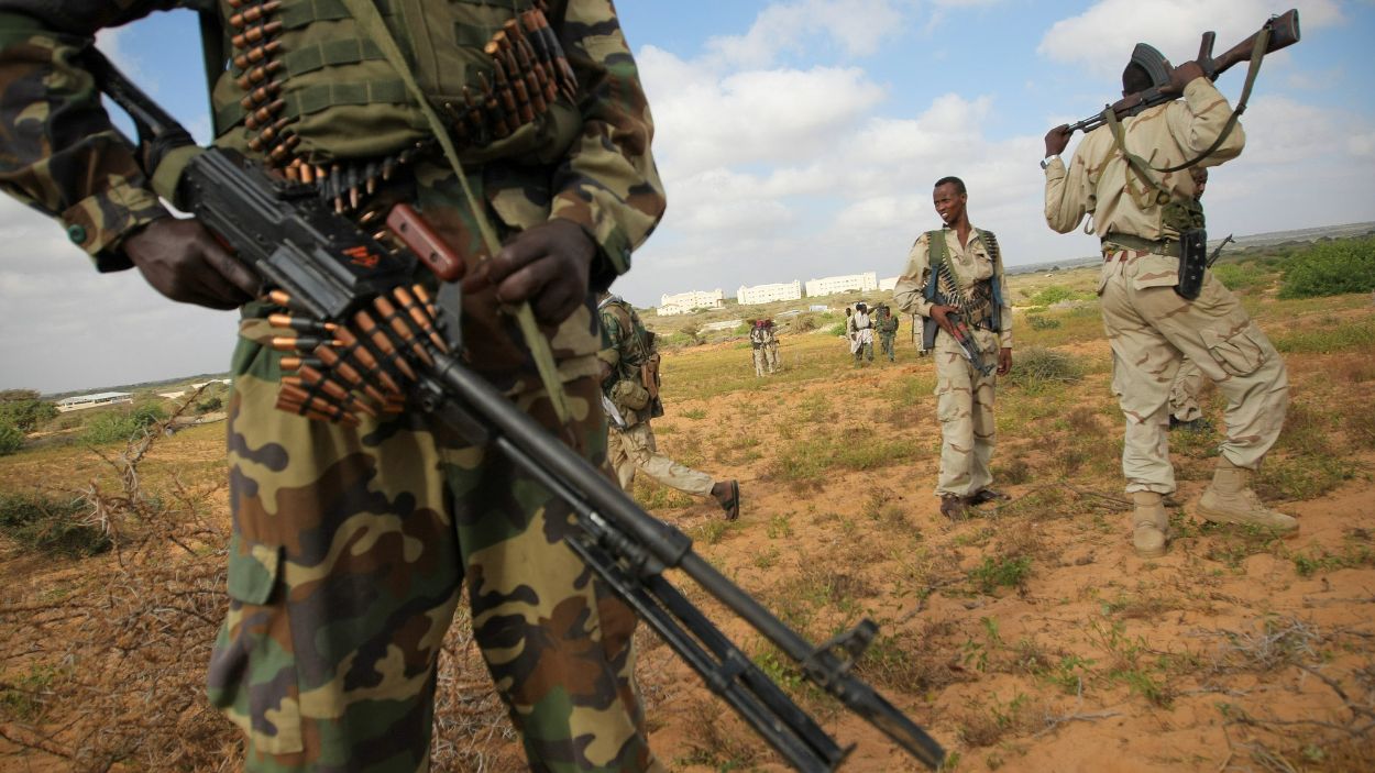 Soldados somalíes. EP.