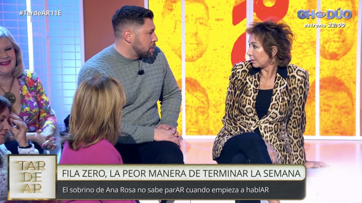 Quique Quintana le da otro zasca a Ana Rosa por las audiencias de 'TardeAR'. Mediaset España