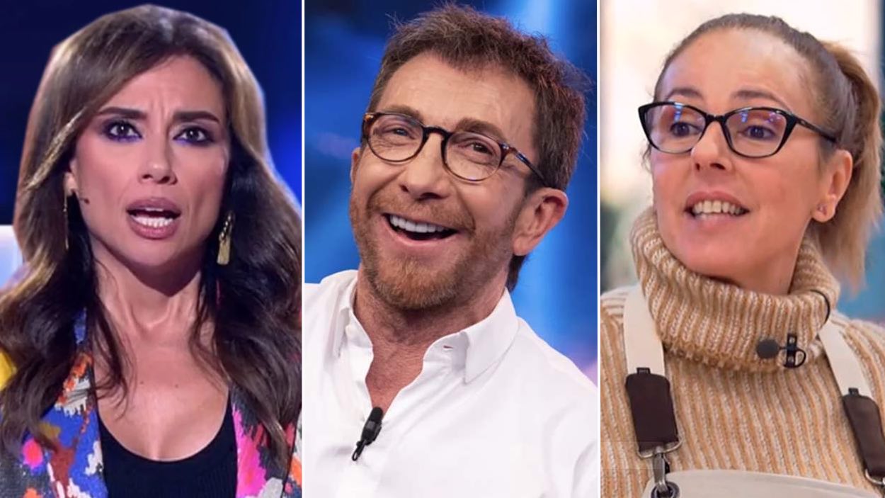 Audiencias de 'GH DÚO', 'El Hormiguero', 'Entre Tierras' y 'Bake Off'. Elaboración propia