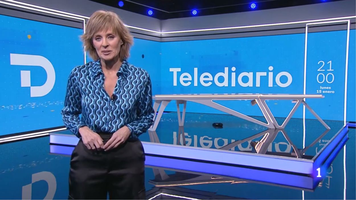 Marta Carazo, nueva presentadora de 'Telediario' de TVE. RTVE.
