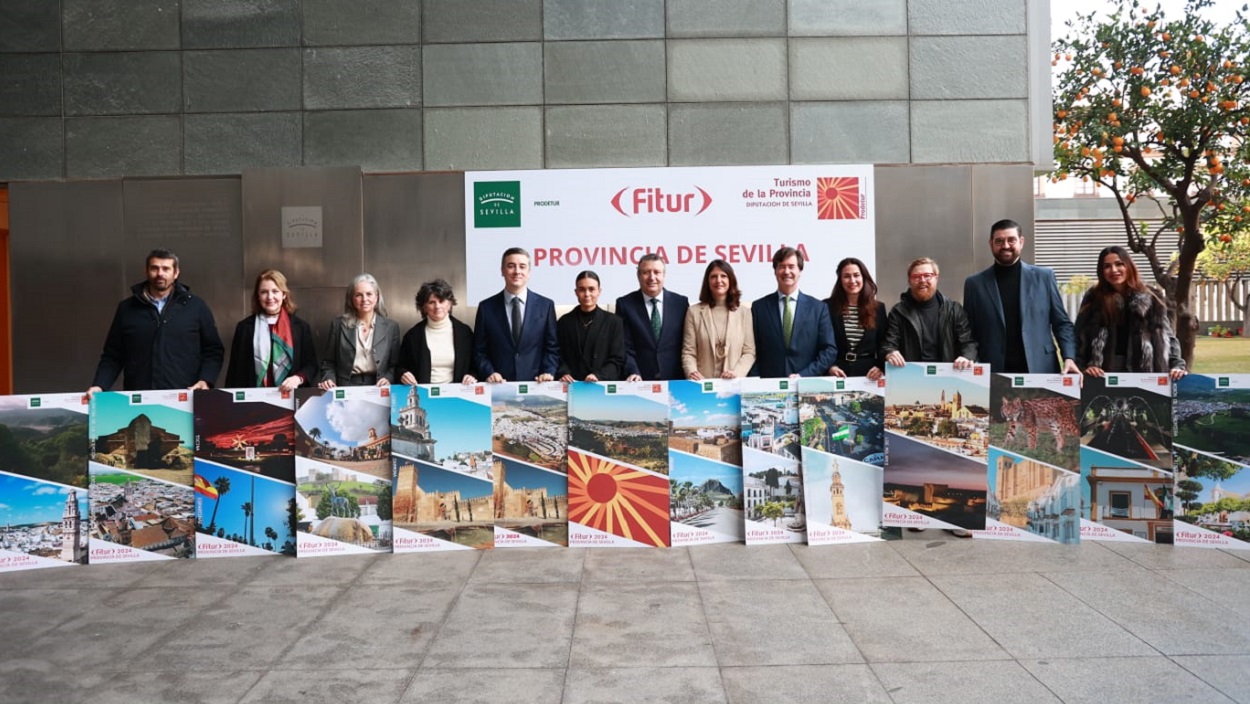 La Diputación de Sevilla presenta sus claves para FITUR. Diputación de Sevilla