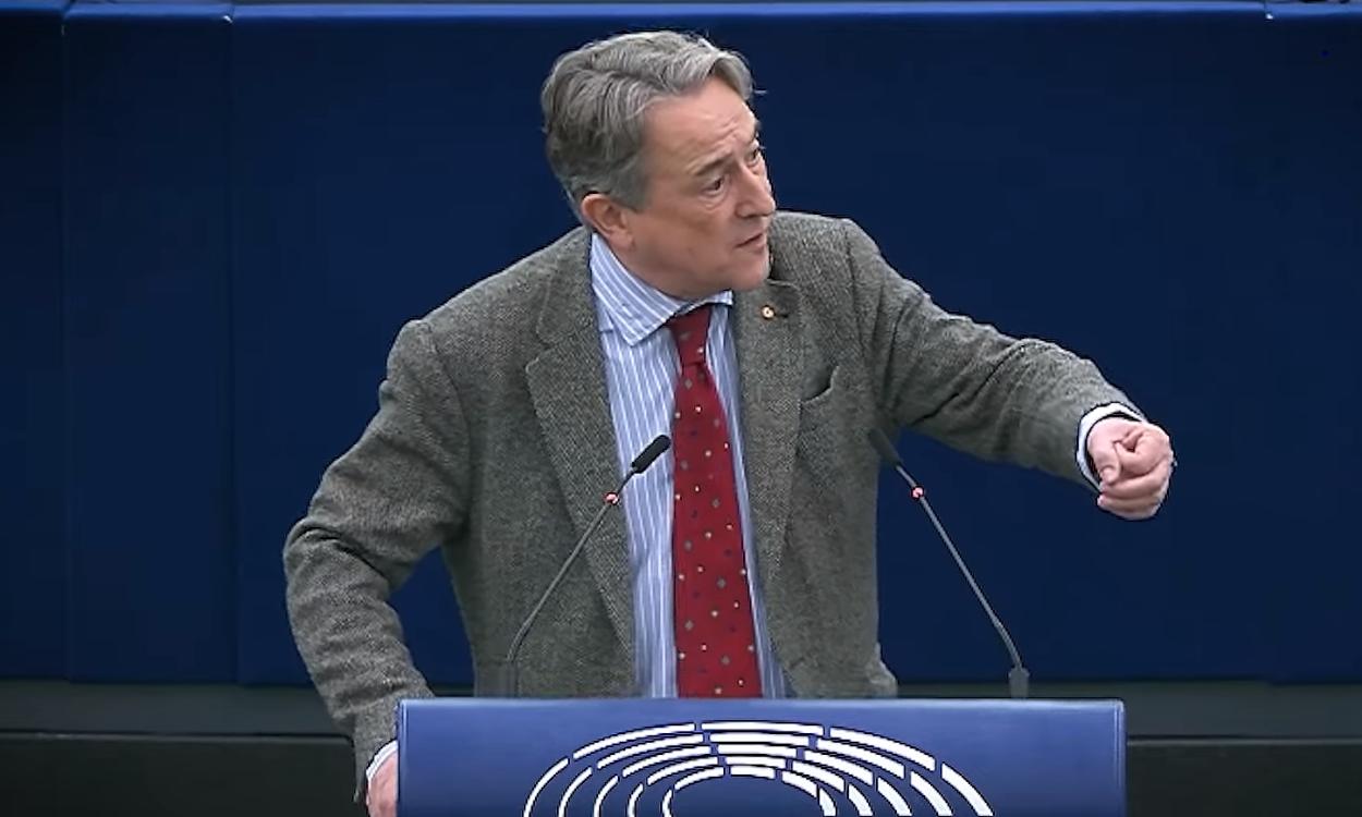 Hermann Tertsch en el Parlamento Europeo