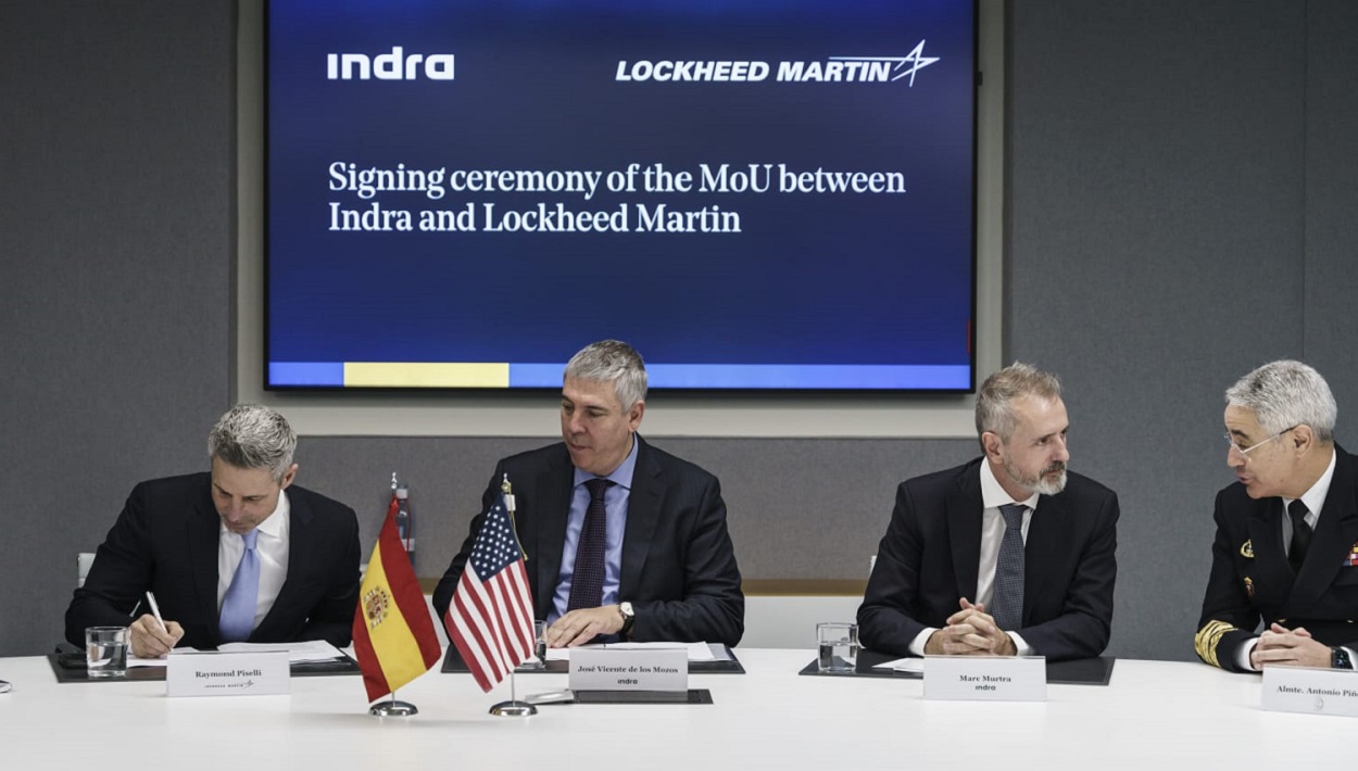 Indra y Lockheed Martin firman un nuevo acuerdo. Indra