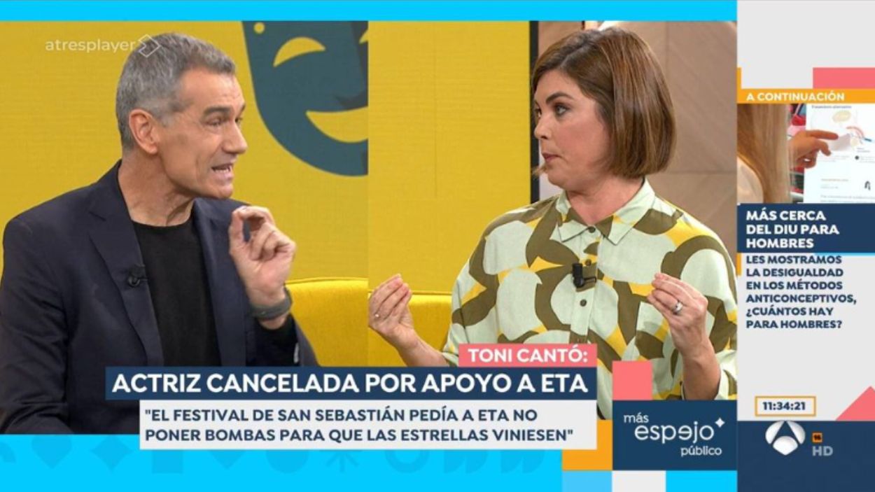 Toni Cantó en 'Espejo Público'. Atresmedia.