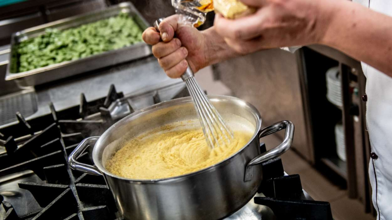 receta polenta paso a paso