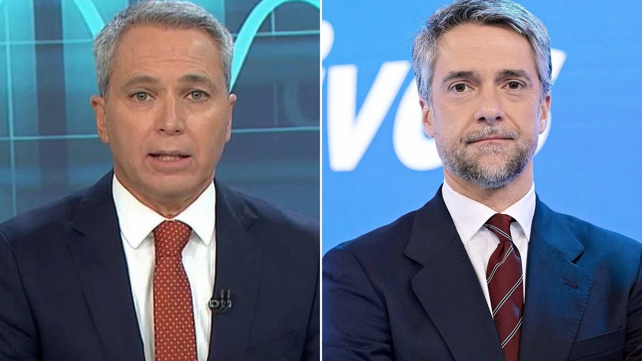 Vicente Vallés gana a Carlos Franganillo en audiencias. Elaboración propia