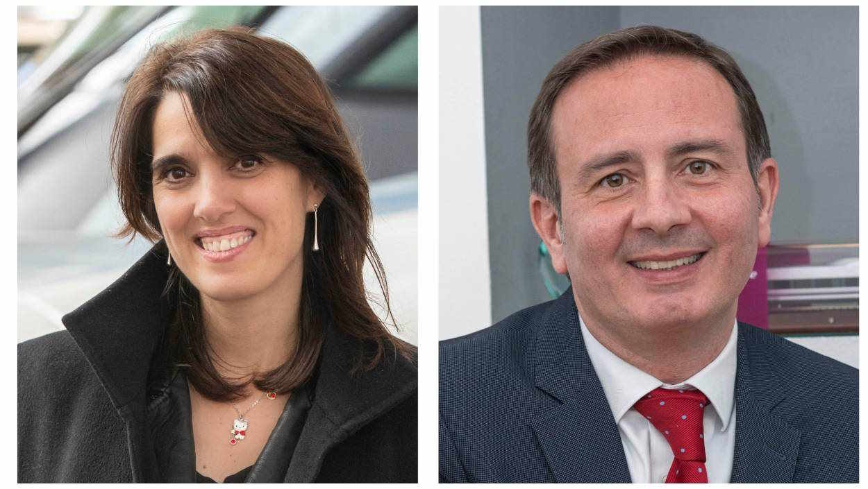 Sonia Araújo, nueva directora de Innovación de Renfe, y Javier Pérez, director en funciones de Renfe Viajeros