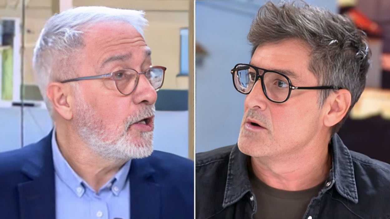 Xavier Sardá y Antonio Hidalgo en 'TardeAR'. Mediaset España
