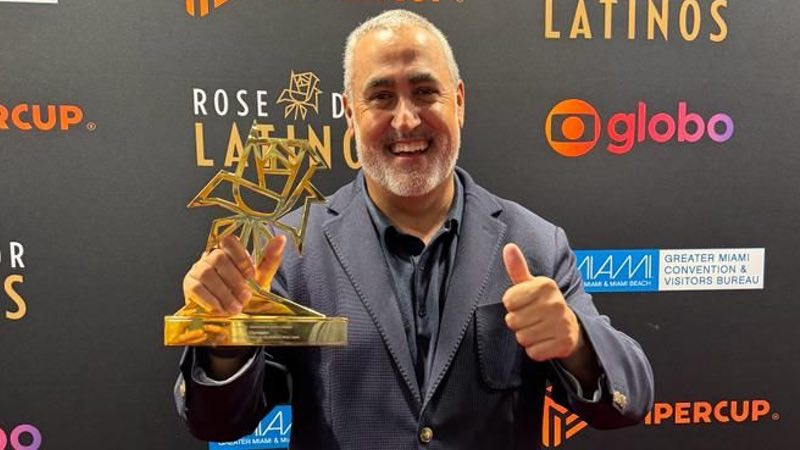 Jorge Salvador recoge el Rose d'Or de 'El Hormiguero'. 7 y Acción