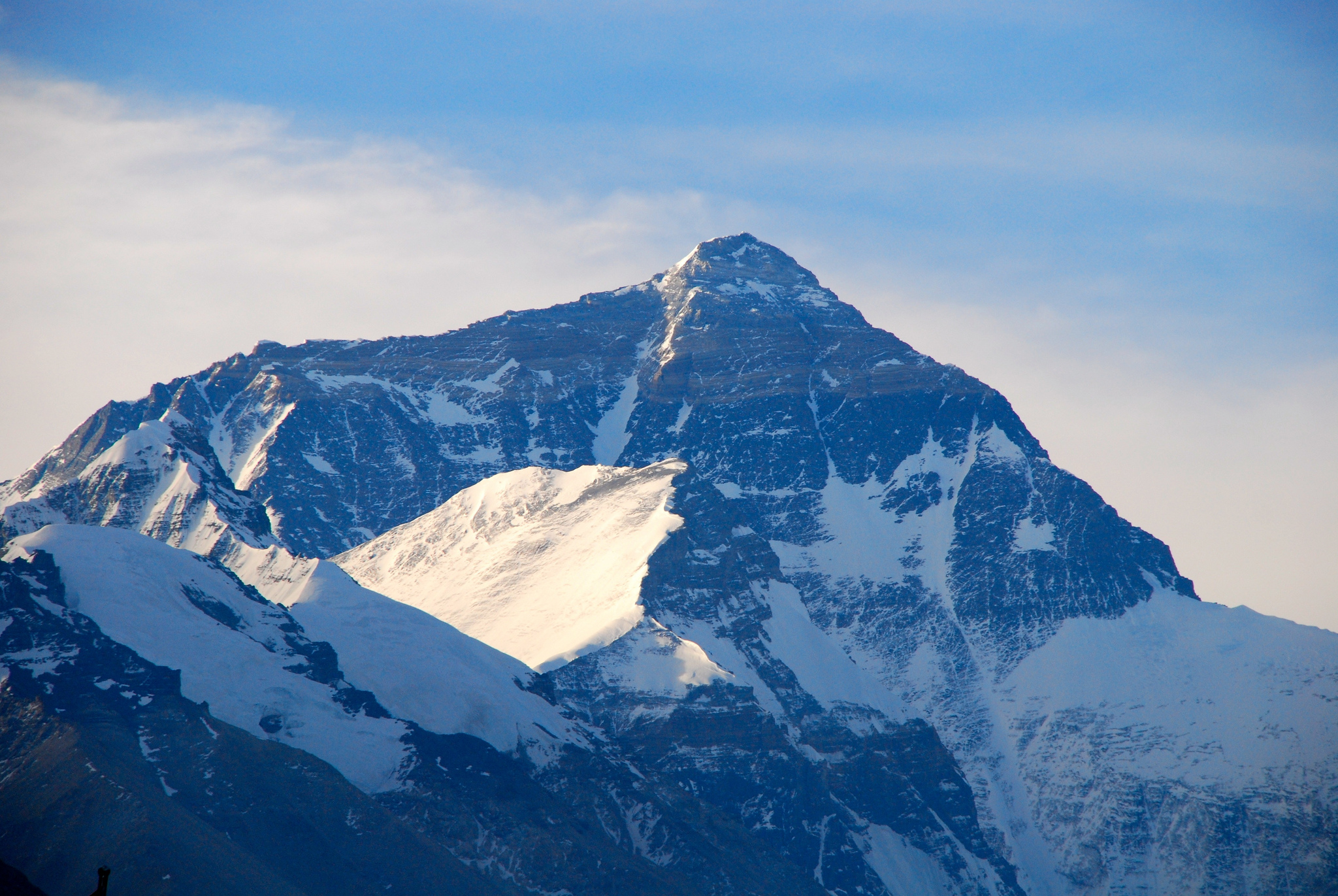 El monte Everest, retratado por Gunther Hagleitner.