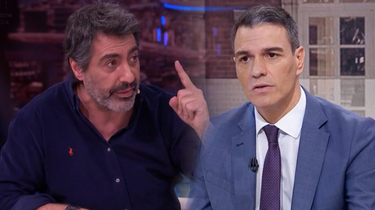 Juan del Val lanza una fuerte acusación contra Moncloa en 'El Hormiguero'. Elaboración propia