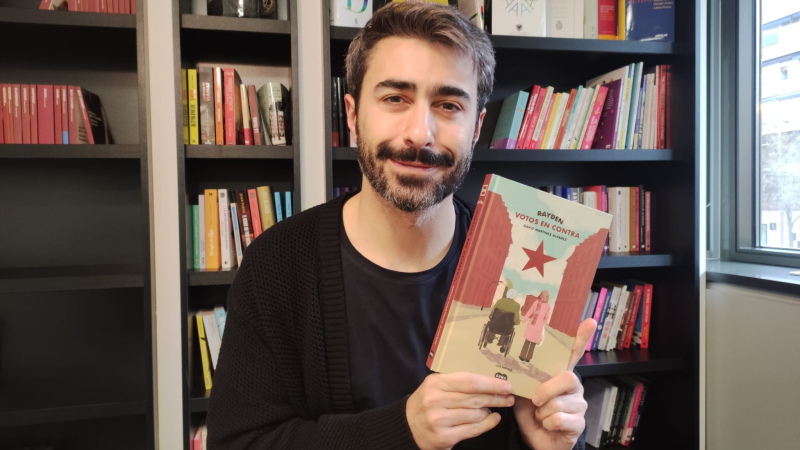 Rayden presenta su segunda novela 'Votos en contra'. Marta Alberca.