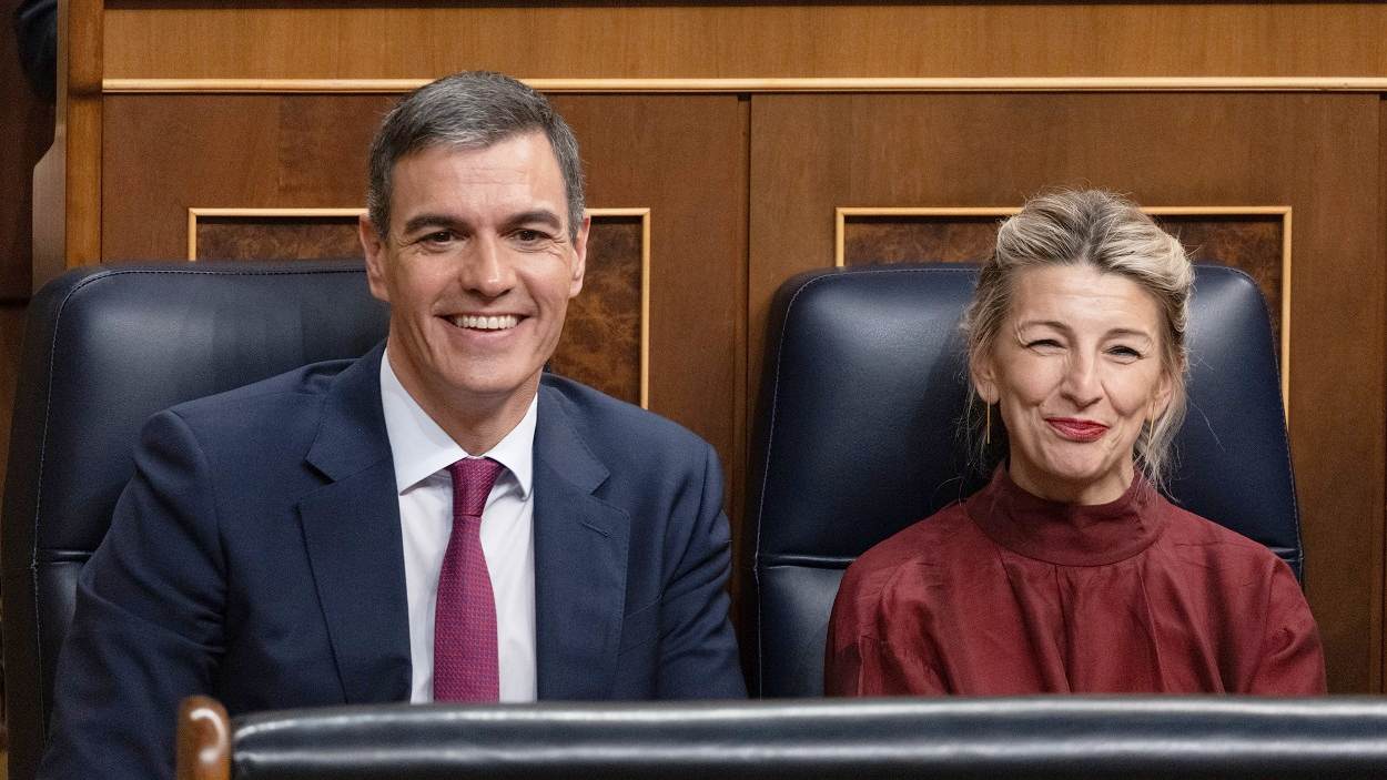 PSOE y Sumar se reunirán esta semana para acordar los Presupuestos. EP