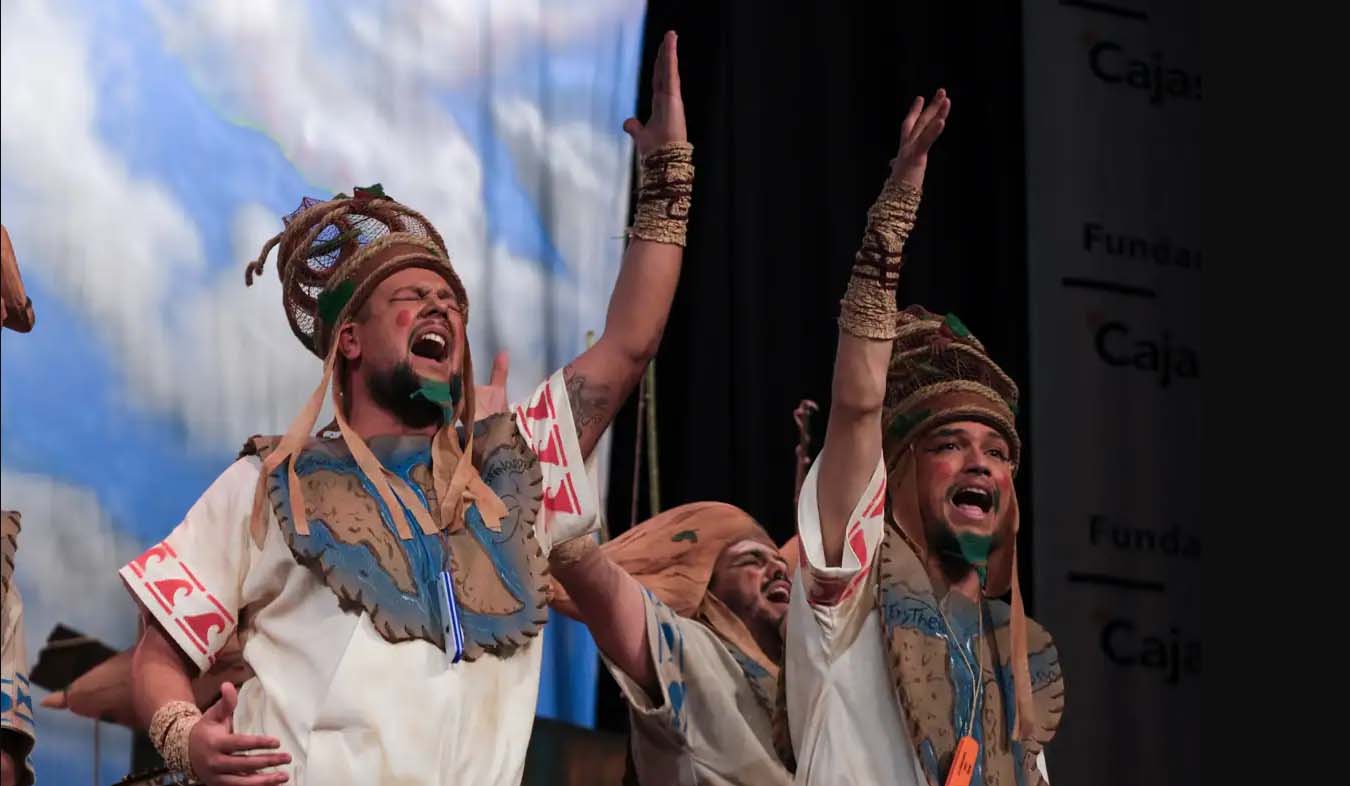 Chirigota Los del Canal Sur, del Carnaval de Cádiz. MANUEL FERNÁNDEZ AYTO CÁDIZ