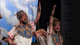 Chirigota Los del Canal Sur, del Carnaval de Cádiz. MANUEL FERNÁNDEZ AYTO CÁDIZ