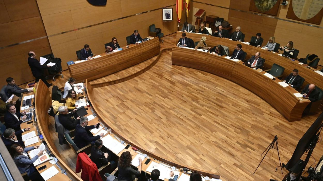 Pleno en el Ayuntamiento de Valencia. EP.