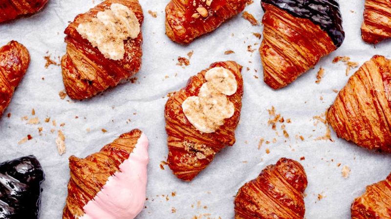 Hay muchas variedades de la receta del croissant