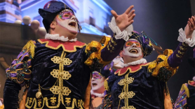 La Comparsa El joyero, del Carnaval de Cádiz. Manuel Fernández, Ayto Cádiz.