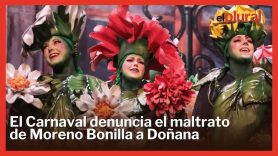 El Carnaval de Cádiz carga contra el trato de Moreno Bonilla a Doñana.