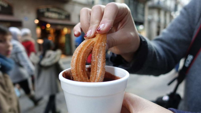 Imagen de unos deliciosos churros