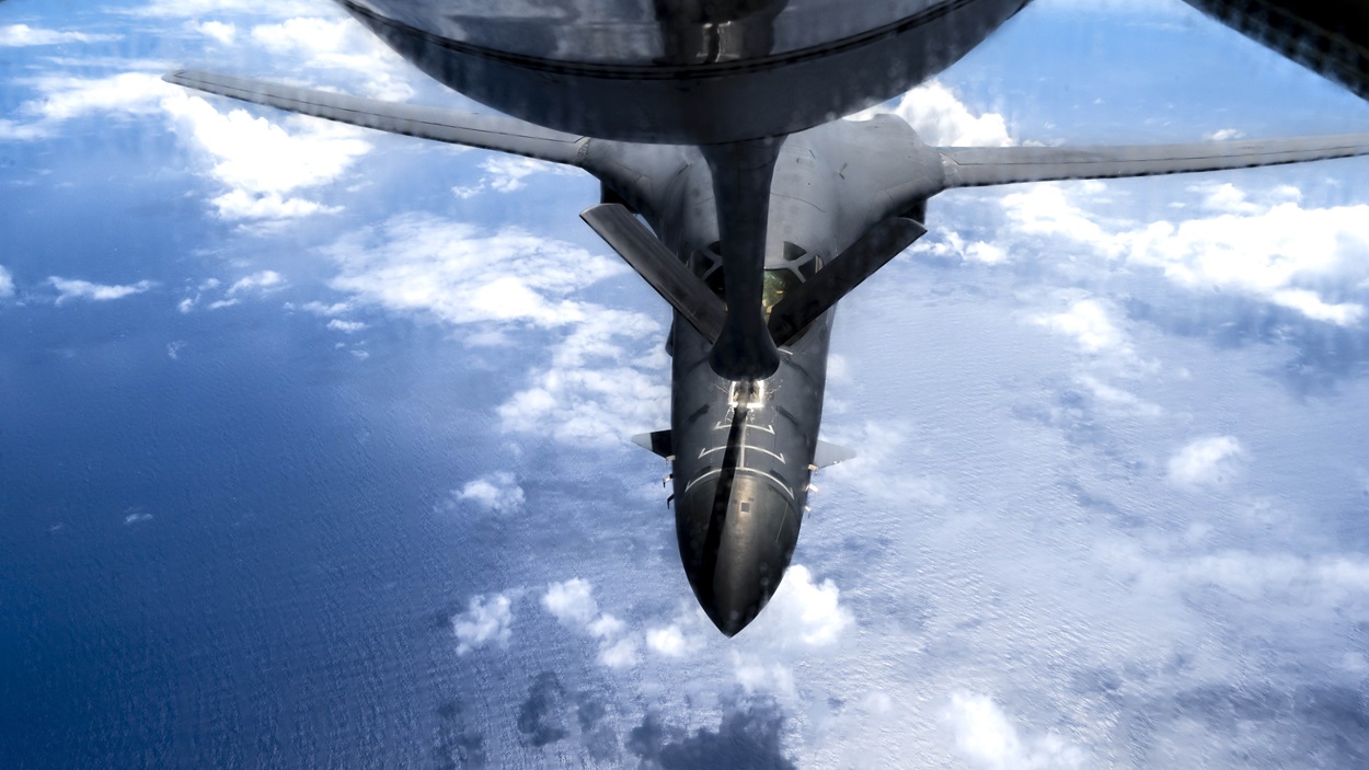 Imagen de recurso de un avión bombardero de EEUU. Archivo/EP.