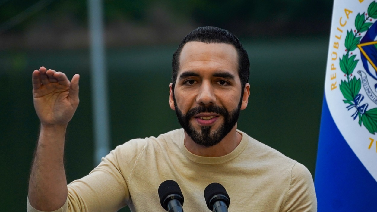 El presidente de El Salvador, Nayib Bukele, en una imagen de archivo. EP.