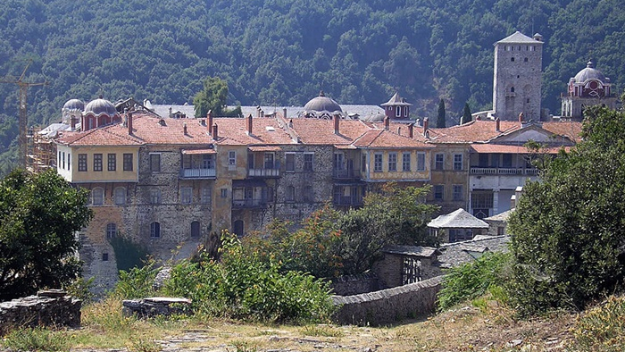 Monasterio Iviron o monasterio de los iberos, en el monte Athos