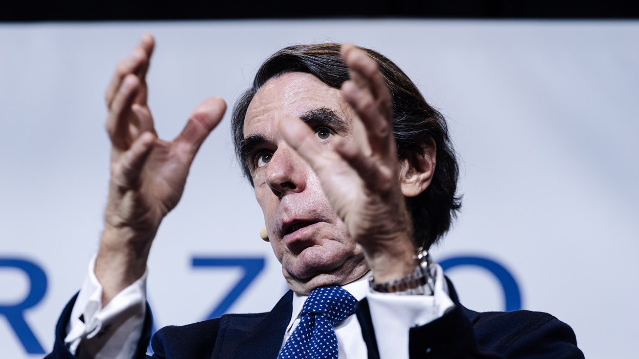 El expresidente del Gobierno José María Aznar. EP.