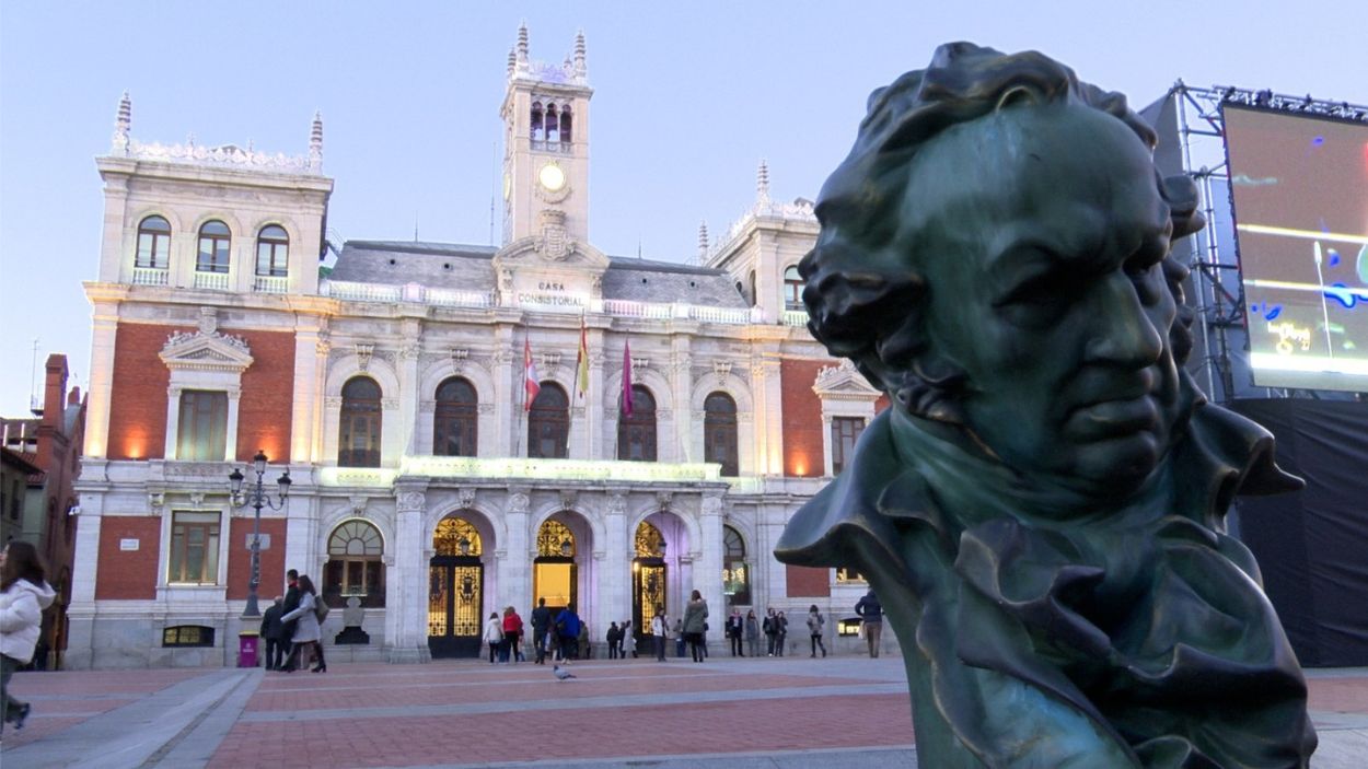 Valladolid se prepara para la gala de los Premios Goya 2024. EP.