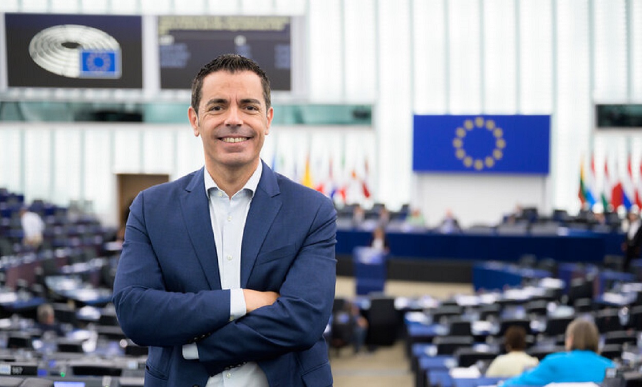 Marcos Ros en el parlamento europeo