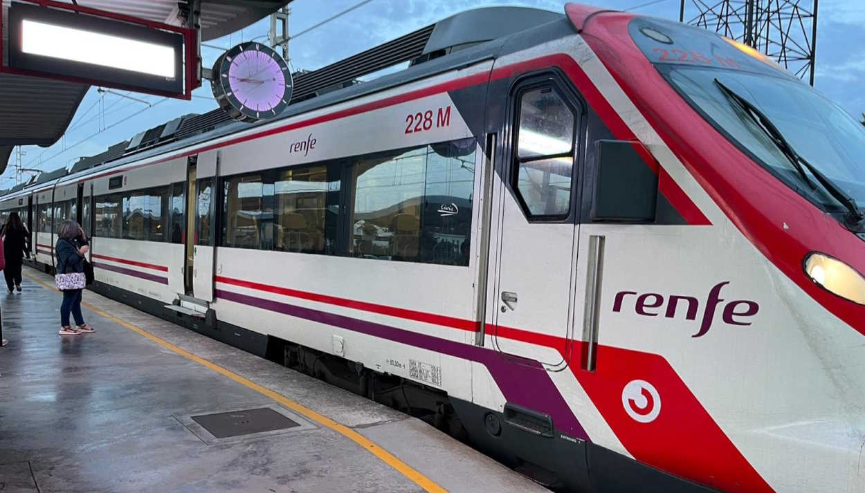 Tren de Cercanías de Renfe. EP