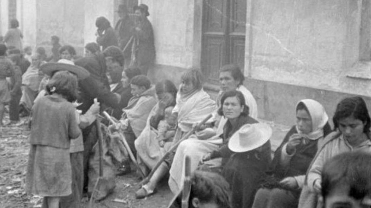 Las mujeres fueron especialmente protagonistas y víctimas de la "Desbandá" al intentar huir con sus hijos de la represión en Málaga.