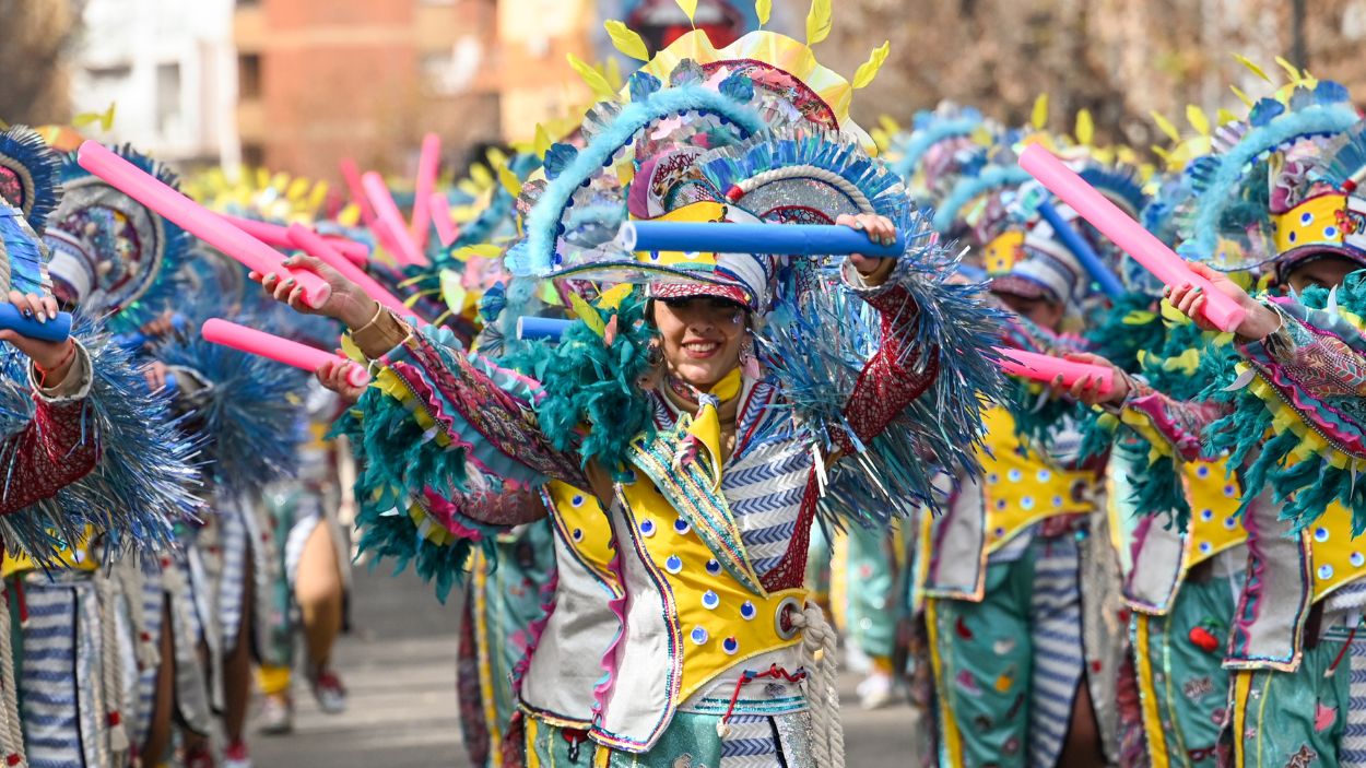 Entre los mejores carnavales de España encontramos el de Badajoz con sus impresionantes desfiles. EP