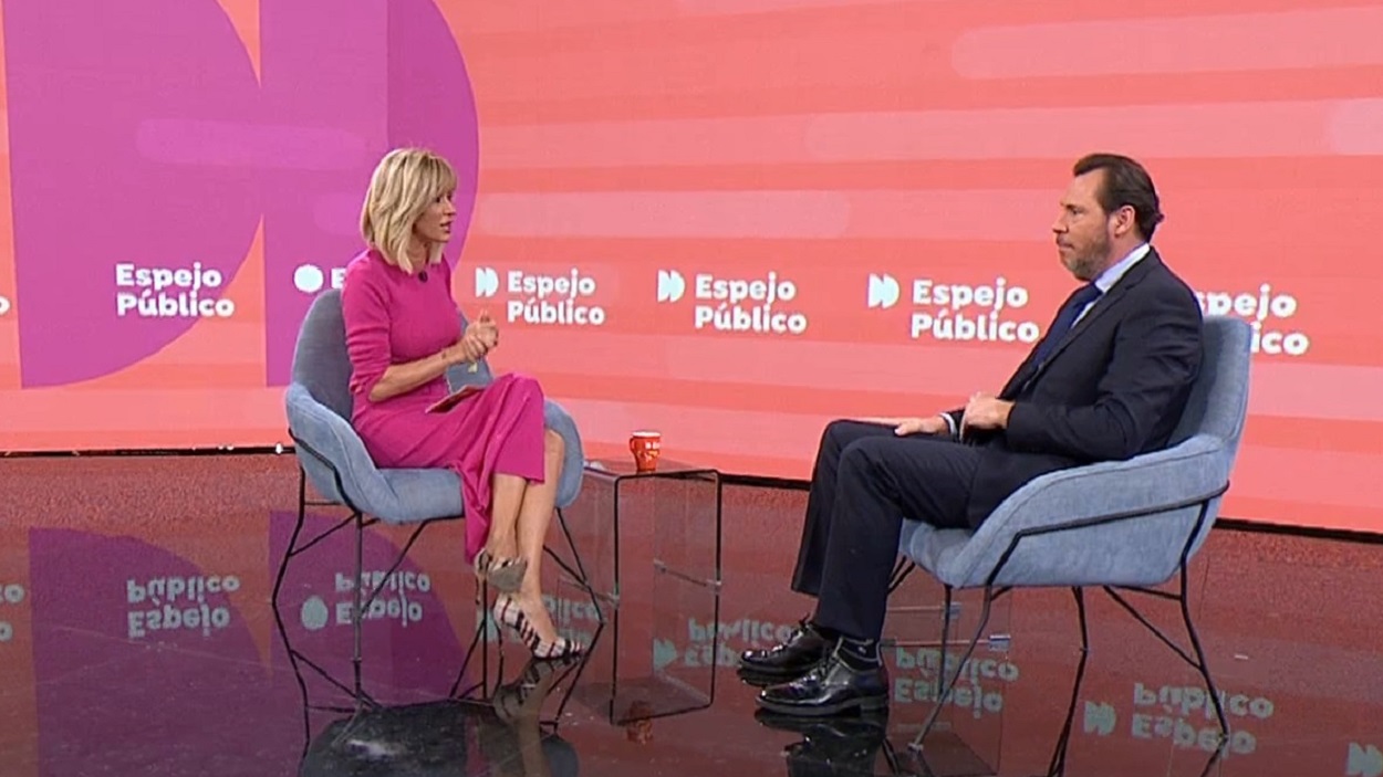 Entrevista a Susanna Griso a Óscar Puente en Espejo Público. Antena 3