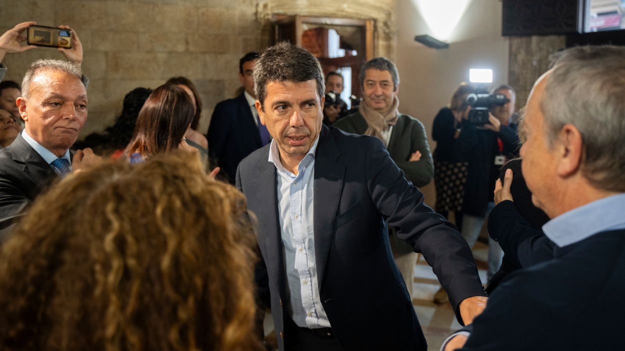El presidente de la Comunitat Valenciana, Carlos Mazón. EP. 