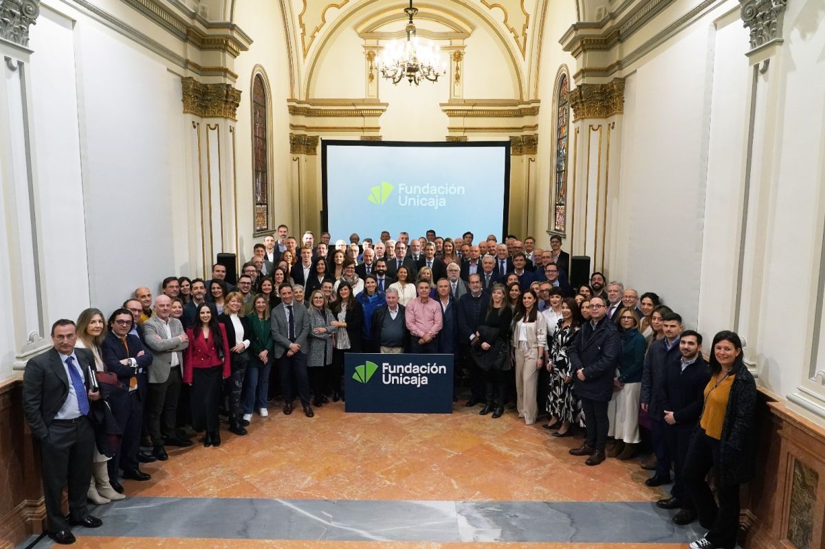 Presentación de la nueva identidad visual de Unicaja.