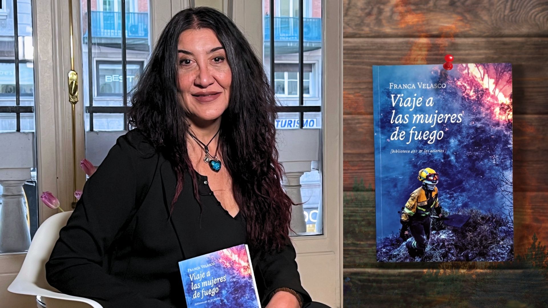 Franca Velasco en una entrevista en ElPlural.com