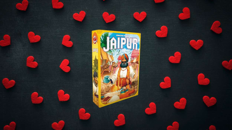 Jaipur es un juego de mesa perfecto para San Valentín