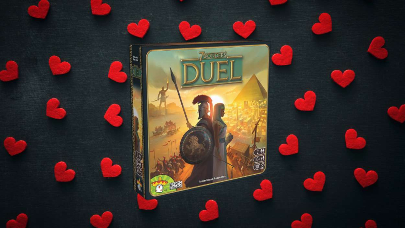 Vive el juego de mesa Duel en San Valentín