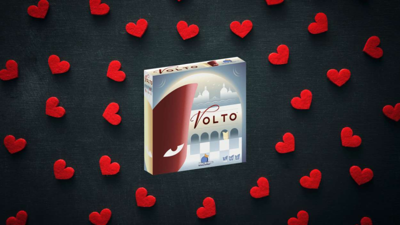 Volto es un juego de mesa perfecto para San Valentín