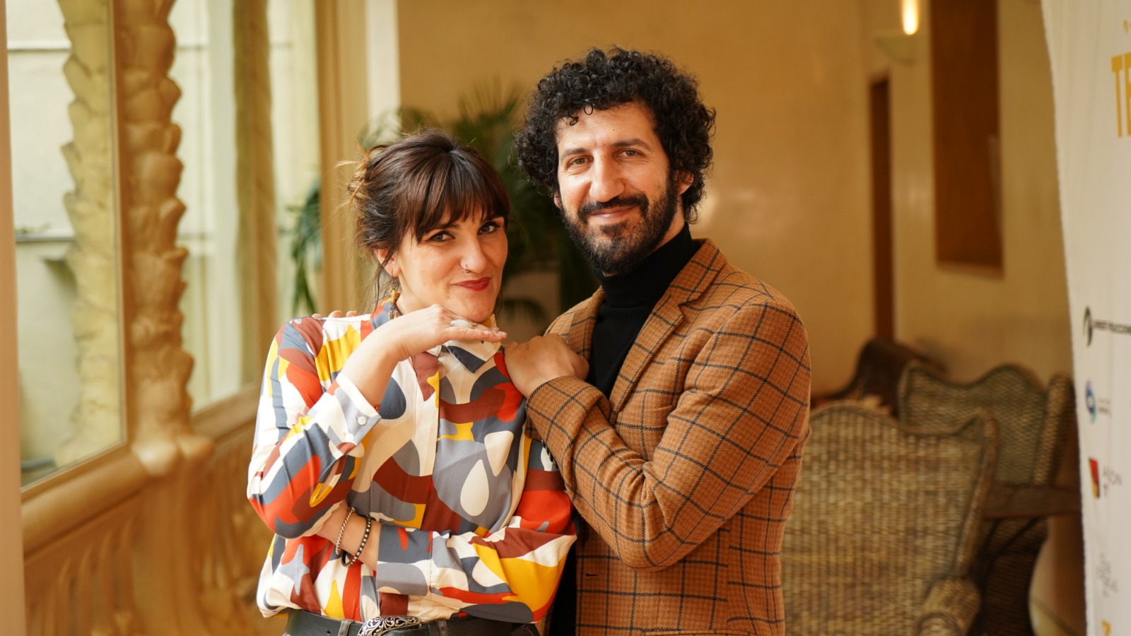 Rozalén y Marwán presentan el documental 'Terapia de parejas'. Imagen: Pablo Caraballo.