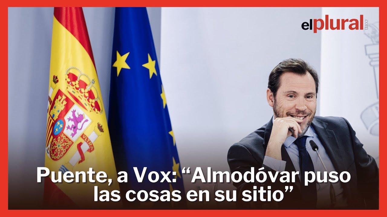 Puente retrata a Vox tras los Goya: "Almodóvar puso las cosas en su sitio"