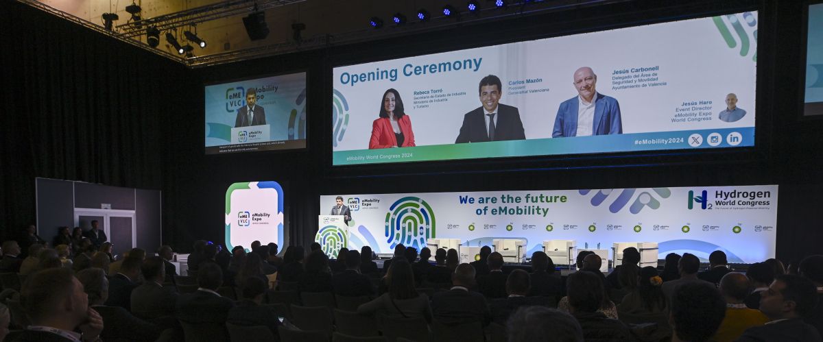 Inauguración de la segunda edición del eMobility Expo World Congress