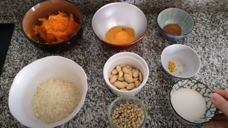 Ingredientes de la receta del arnadí | YouTube