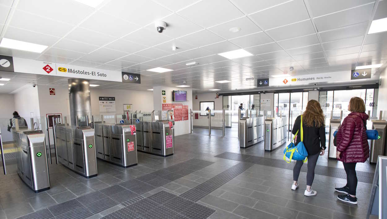 Estación de Cercanías San José Valderas en Madrid