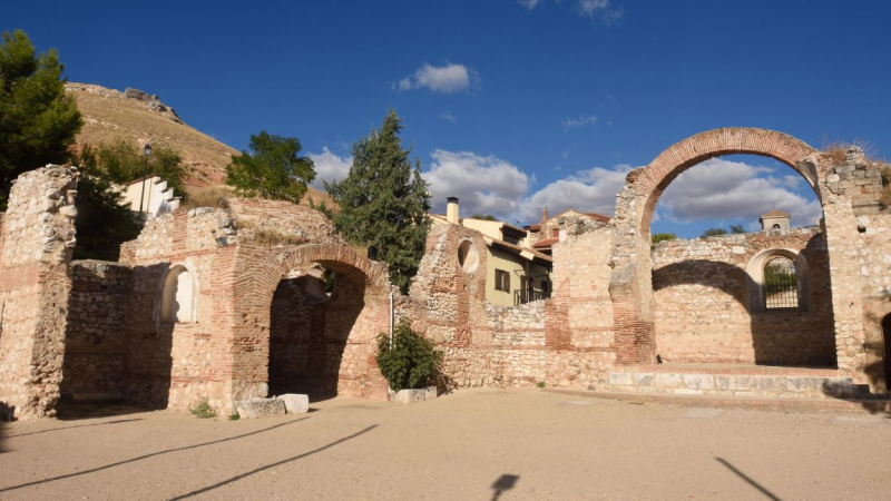 El palenque de Hita, lugar donde se celebran los torneos caballerescos del Festival Medieval.