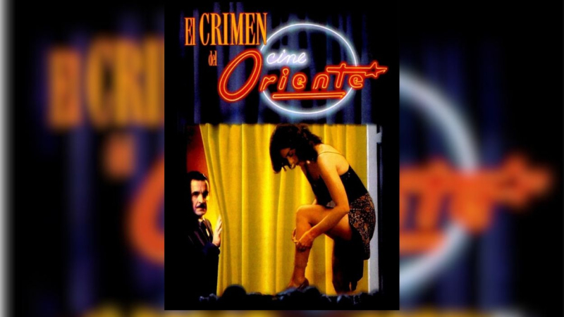 Cartel de la película de 1997 'El crimen del Cine Oriente' de Pedro Costa. Just Watch