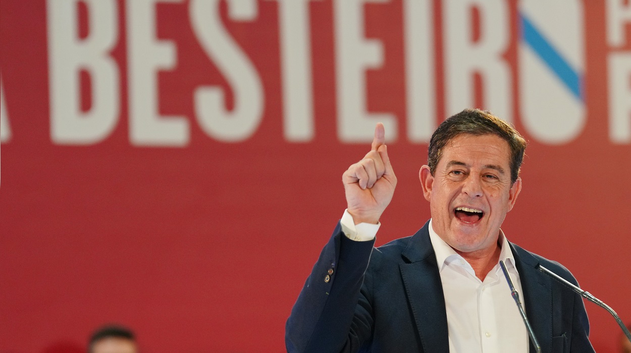 El candidato del PSdeG a la Xunta, José Ramón Gómez Besteiro. EP