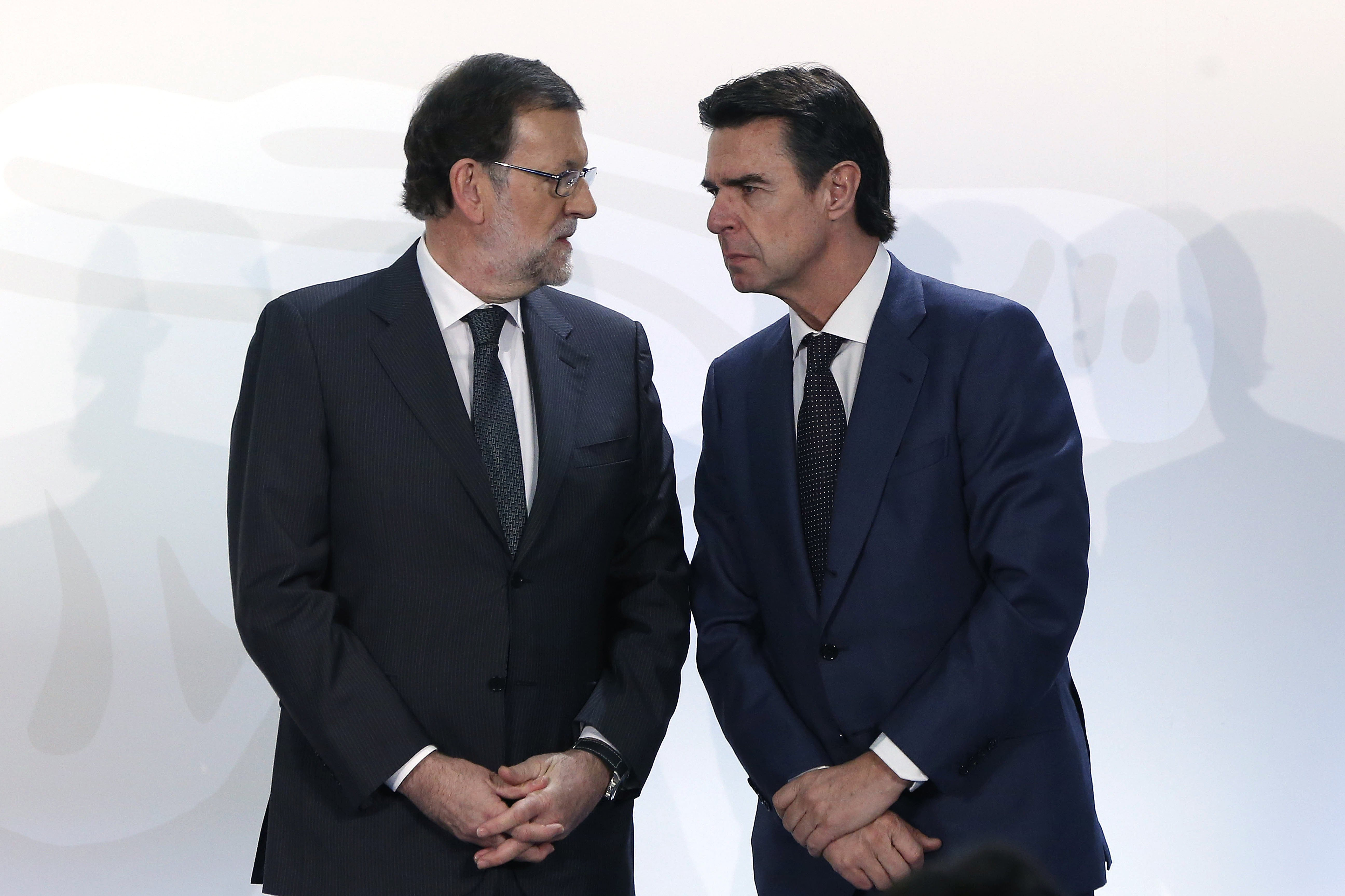 Mariano Rajoy y José Manuel Soria en una imagen de archivo.