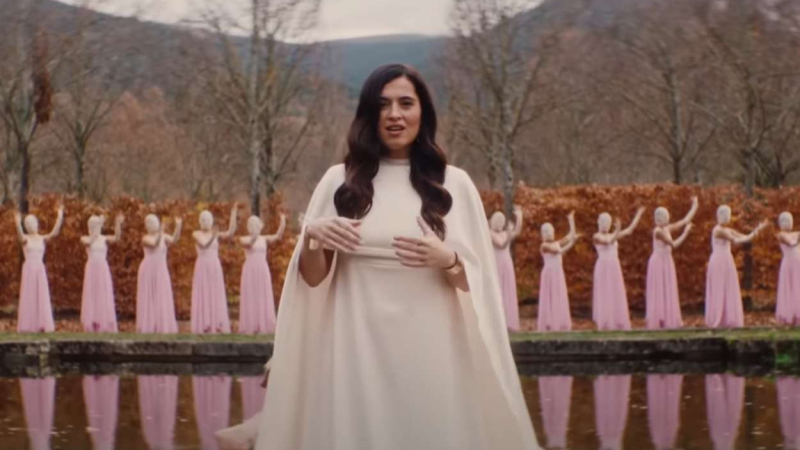 La cantante Sílvia Pérez Cruz en el videoclip
